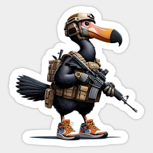 Tactical Dodo Bird Sticker